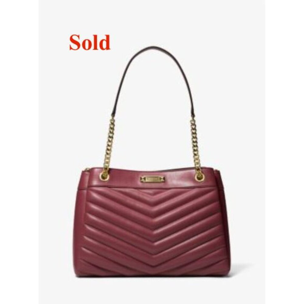 Whitney Medium Quilted Tote Bag - NWT